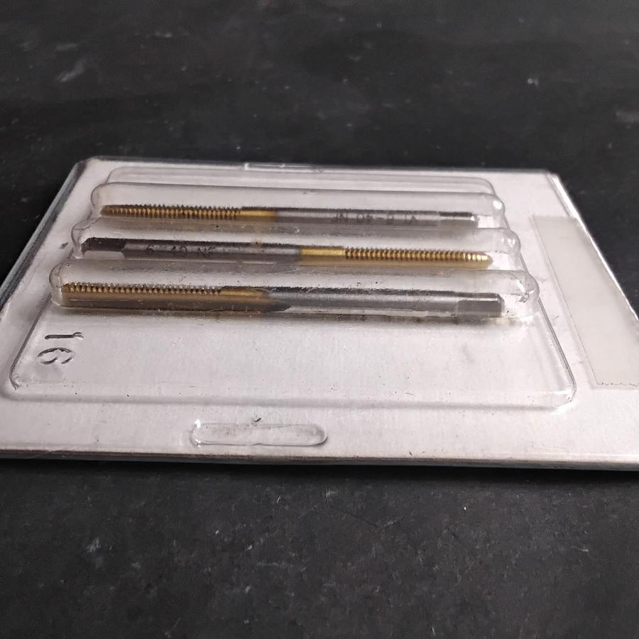 VERTANIUM 6-40 TIN COATED TAP - SET OF 3 ($25 OBO)