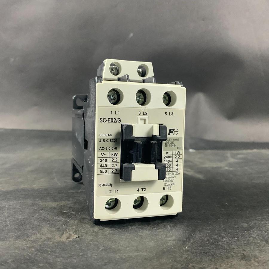 Used FUJI ELECTRIC SC-E02/G MAGNETIC CONTACTOR ($35 OBO)