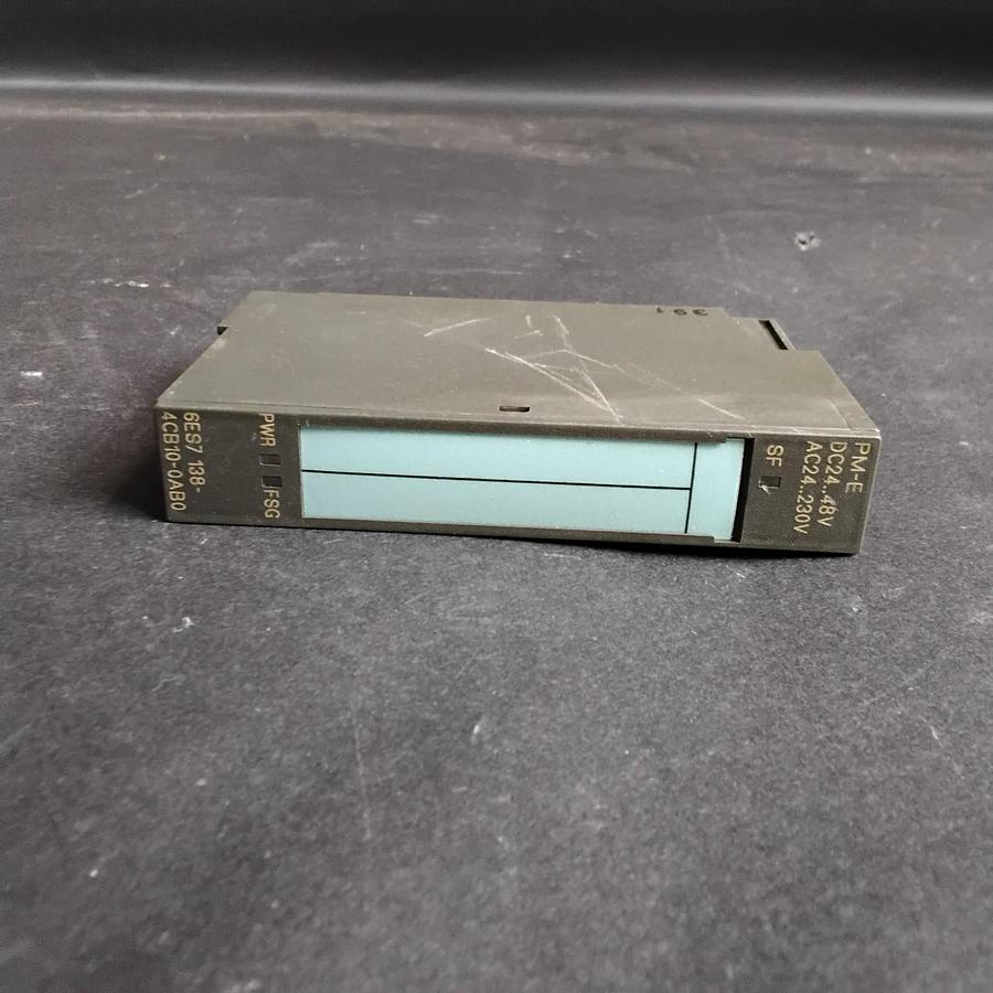 Used SIEMENS 6ES7 138-4CB10-0AB0 POWER MODULE ($13 OBO)