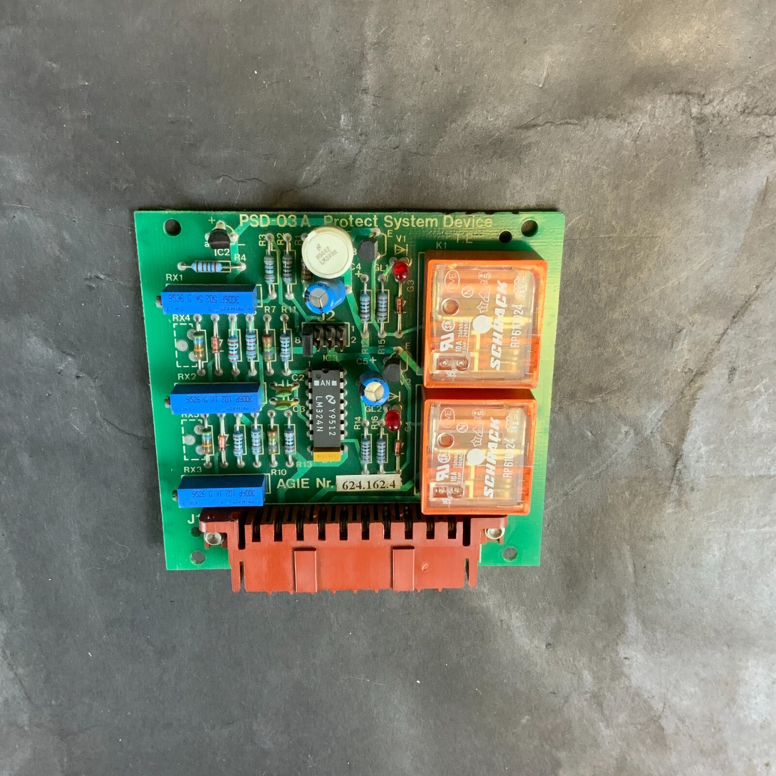 Used AGIE 624.162.4 630123.8 PSD-03A PROTECT SYSTEM DEVICE ($50 OBO)