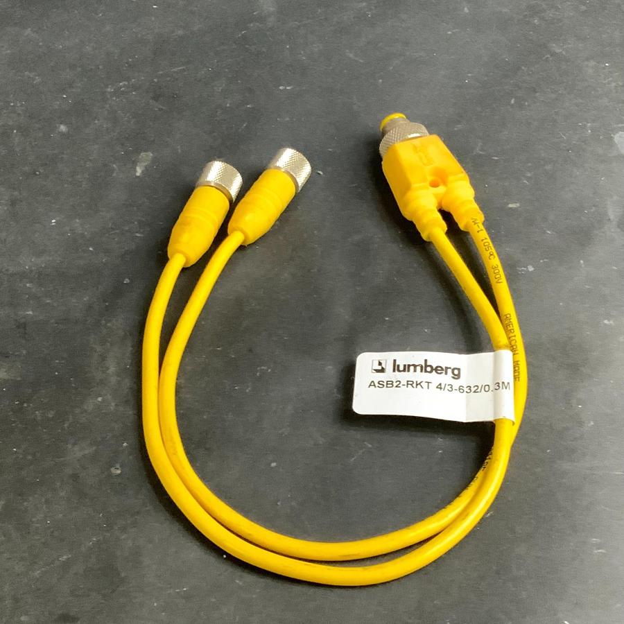 Used LUMBERG ASB2-RKT 4/3-632/0.3M SPLITTER ($20 OBO)