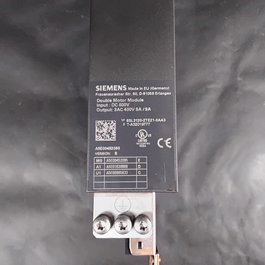 Used SIEMENS 6SL3120-2TE21-0AA3 DOUBLE MOTOR MODULE ($975 OBO)