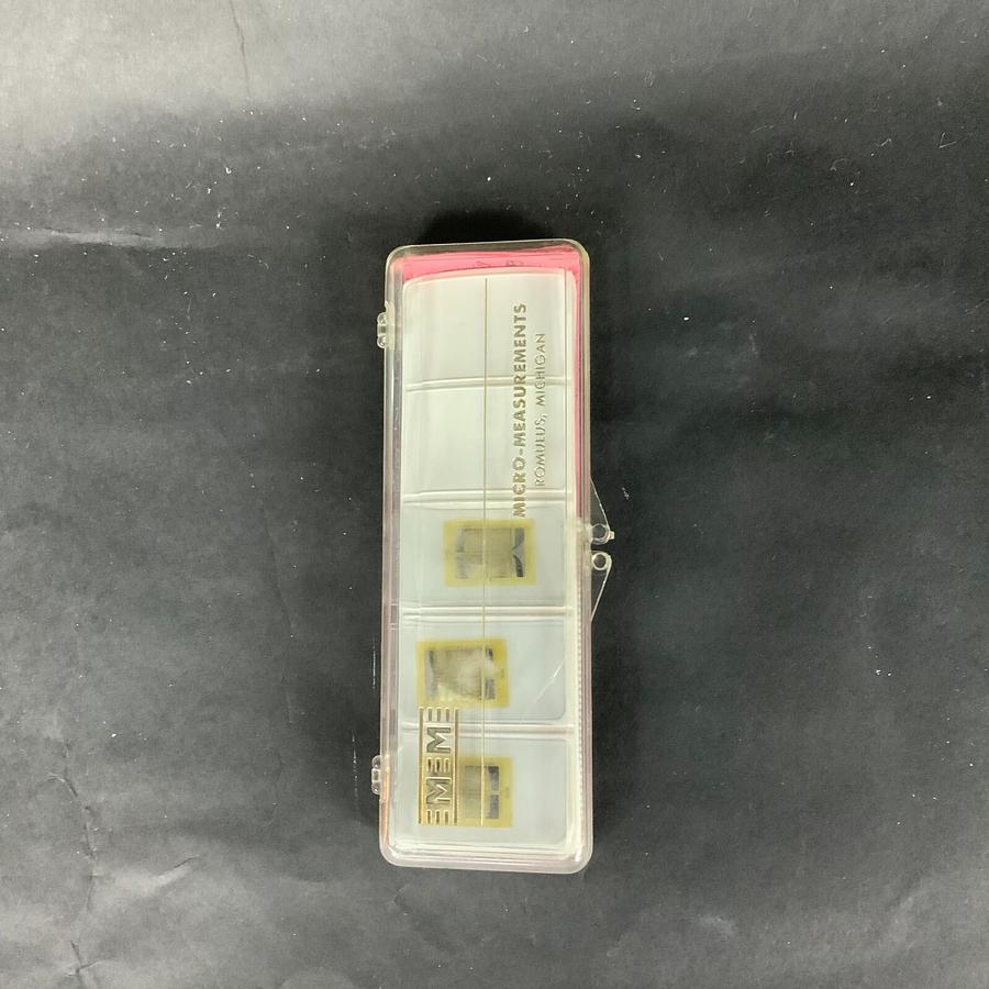 Used MICRO-MEASUREMENTS EA-06-250TL-350 PRECISION STRAIN GAUGE - LOT OF 3 ($15 OBO)
