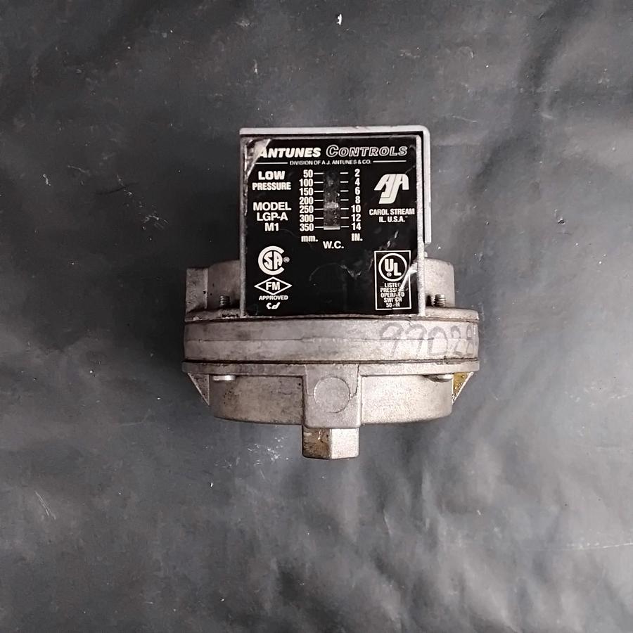 Used ANTUNES CONTROLS LGP-A M1 LOW PRESSURE SWITCH ($60 OBO)
