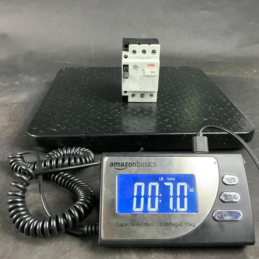 Used ABB M25-TM-0.6 CIRCUIT BREAKER ($20 OBO)