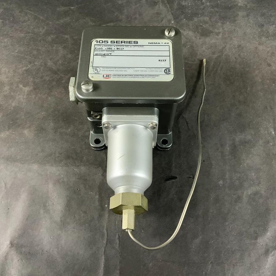 Used UNITED ELECTRIC E105-3BS-9027 TEMPERATURE SWITCH ($50 OBO)