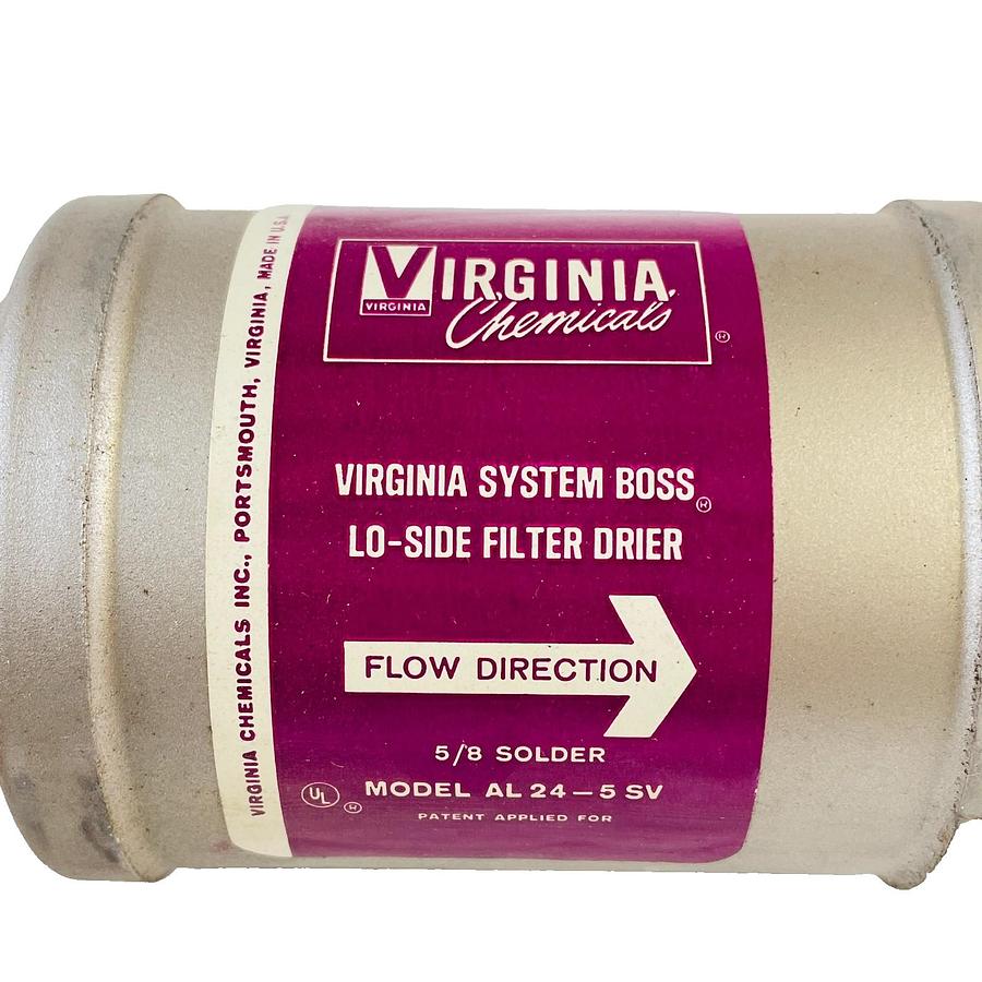 Used VIRGINIA AL-24-5SV LO-SIDE FILTER DRIER 5/8 INCH SOLDER NEW OPEN BOX