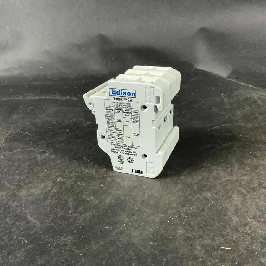 Used EDISON EHCC 3 POLE FUSE HOLDER ($15 OBO)