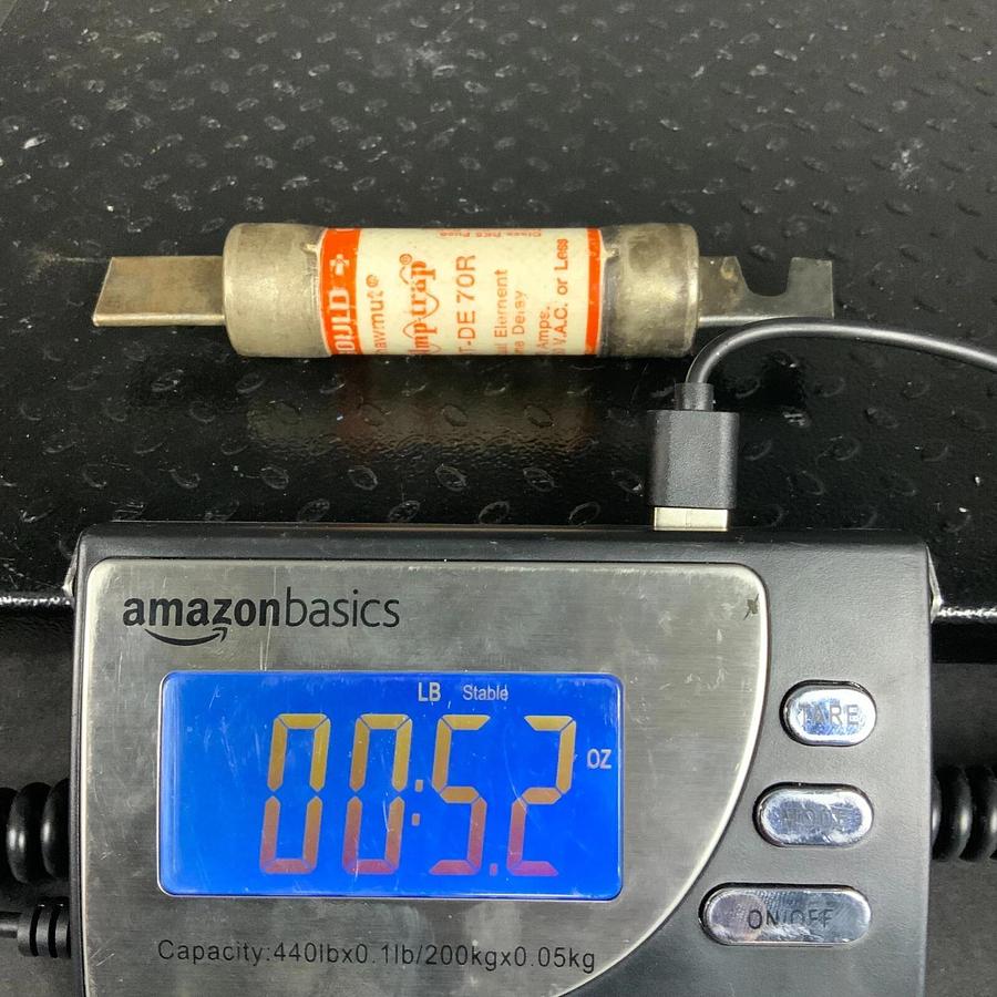 Used FERRAZ SHAWMUT AMPTRAP AT-DE-70R FUSE ($25 OBO)