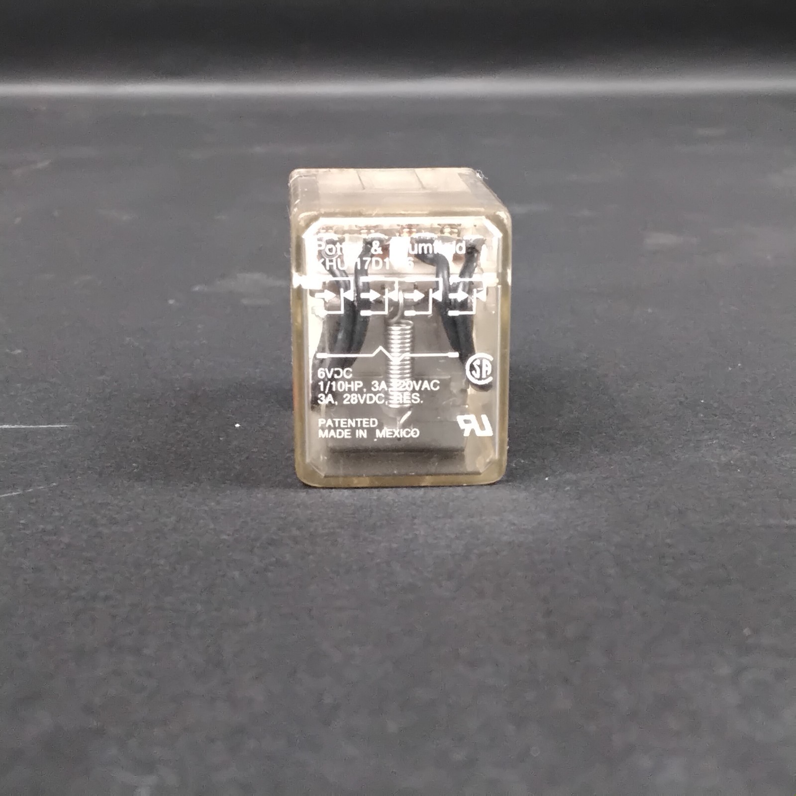 Used POTTER & BRUMFIELD KHU-17D11-6 POWER RELAY ($10 OBO)