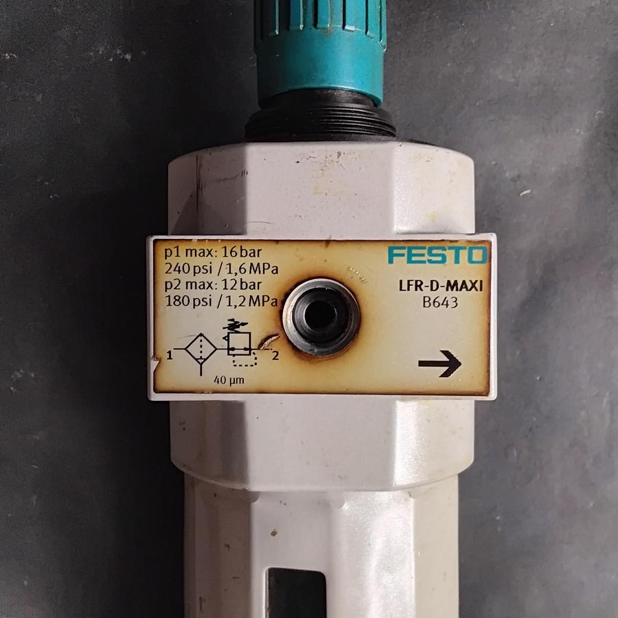 Used FESTO LFR-D-MAXI FILTER REGULATOR ($130 OBO)