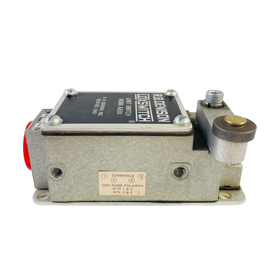 Used R.B. DENISON L100WTR SER F LOXSWITCH LIMIT SWITCH NEMA A600 REFURBISHED