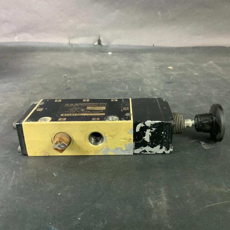 Used NORGREN K71DA00 PNEUMATIC VALVE ($65 OBO)