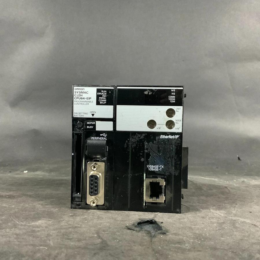 Used OMRON CJ2H-CPU64-EIP CPU UNIT ($1,050 OBO)