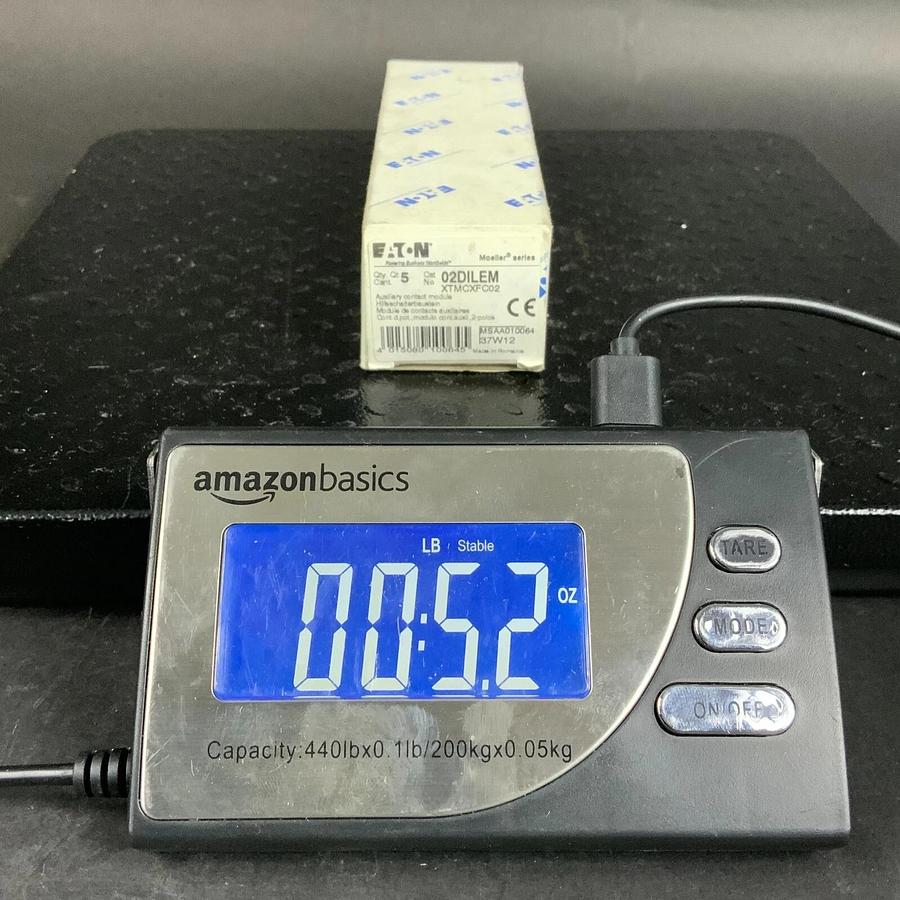 Used EATON 02DILEM AUXILLARY CONTACT - NEW IN BOX - SET OF 5 ($35 OBO)