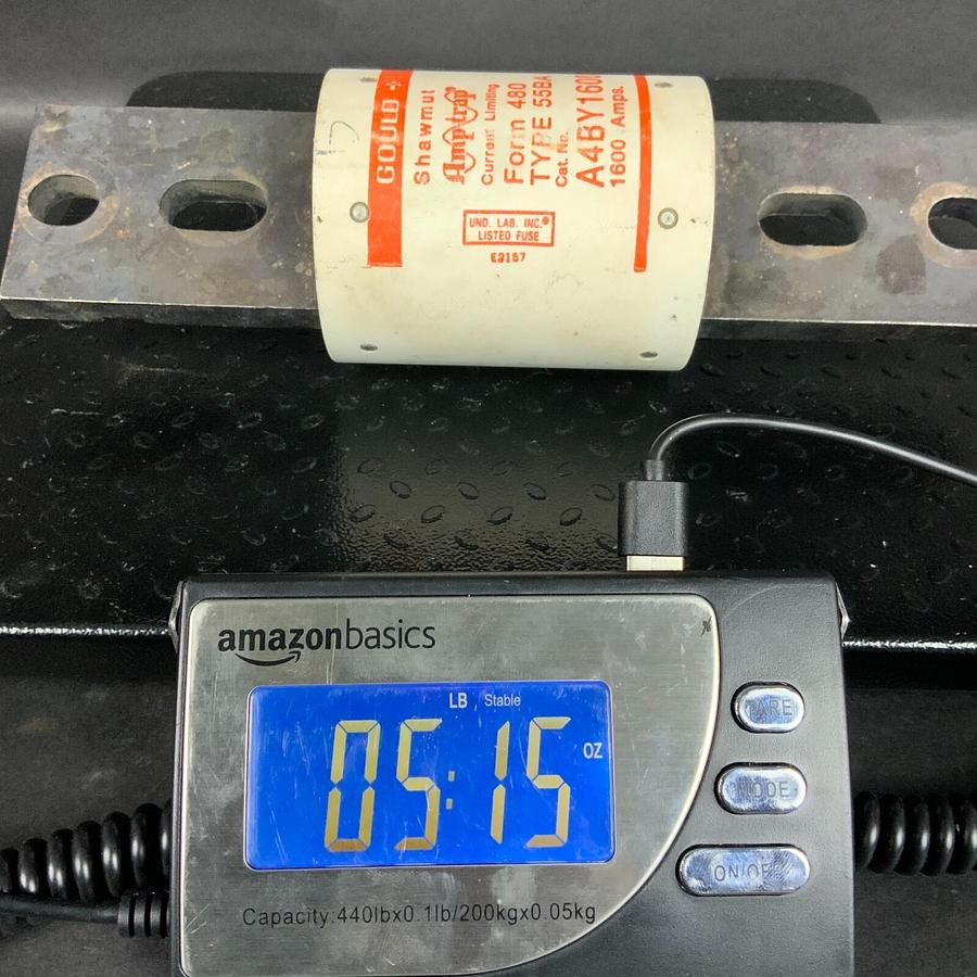 Used FERRAZ SHAWMUT AMPTRAP A4BY1600-55BA FUSE ($170 OBO)