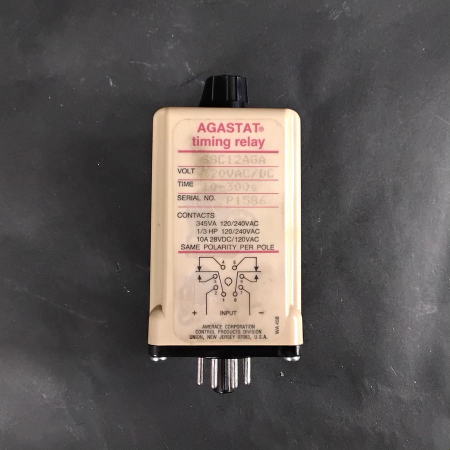 Used AGASTAT SSC12AGA TIMING RELAY ($35 OBO)