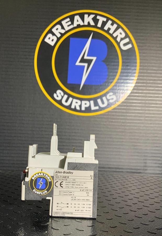 Used ALLEN BRADLEY 193-T1AB16 ($24.99/EACH OBO)