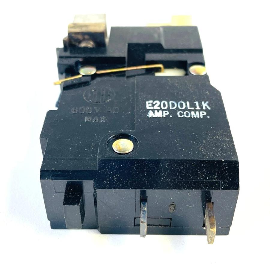 Used SIEMENS E20D0L1K OVERLOAD RELAY CLASS E20 SELLER REFURBISHED EXCELLENT
