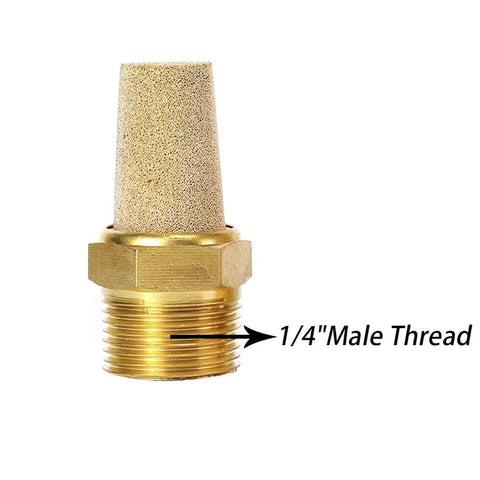 Refurbished LOT OF 3 PRO-SOURCE 4410001450JP EXHAUST MUFFLER 1/4 NPT 300 PSI REFURBISHED