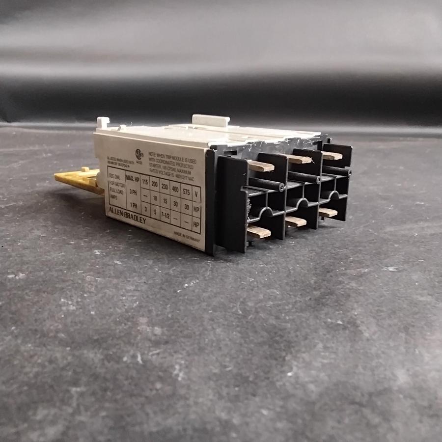 Used ALLEN BRADLEY 190-P400 TRIP BLOCK UNIT ($30 OBO)