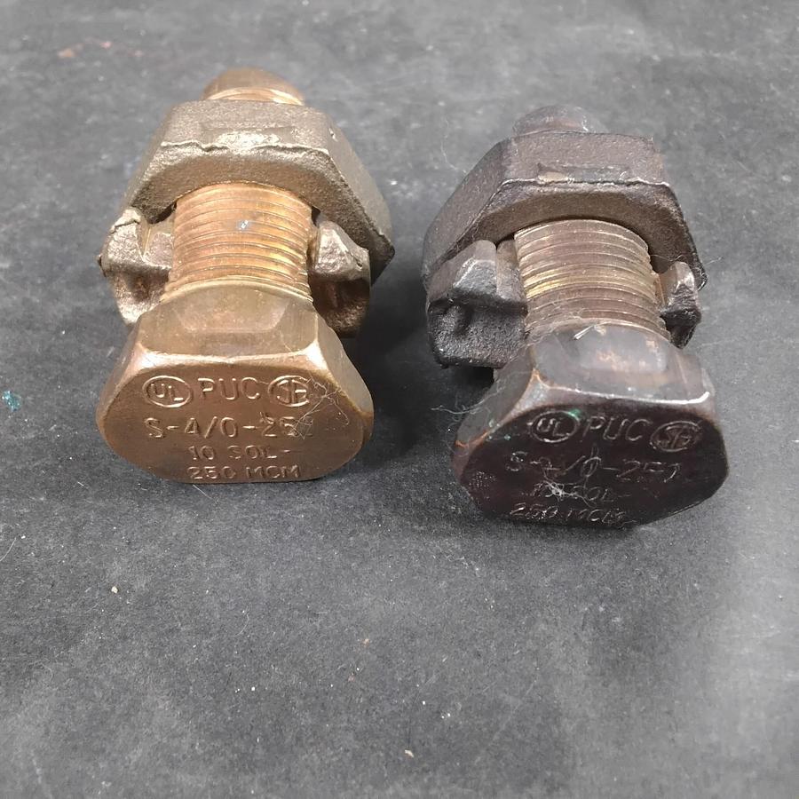 Used PUC SPLIT-BOLT CONNECTORS - GROUP OF 2 ($14 OBO)