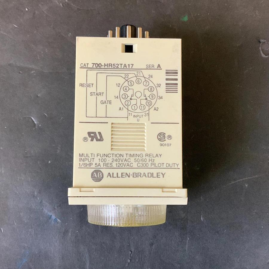 Used Allen-Bradley 700-HR52TA17 Time Relay($40 OBO)