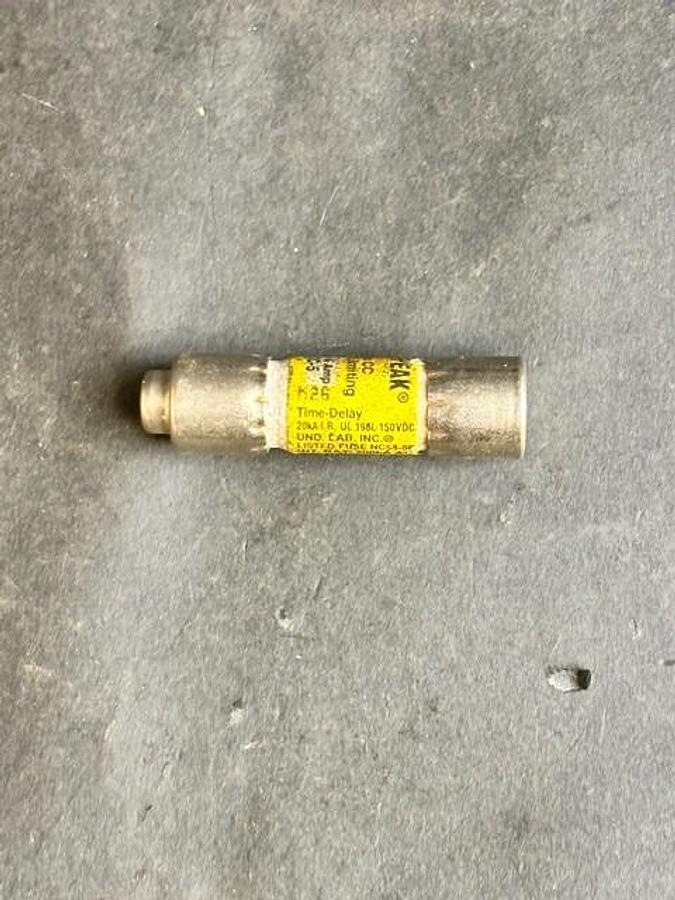 Used BUSSMANN LOW-PEAK LP-CC-5 FUSE