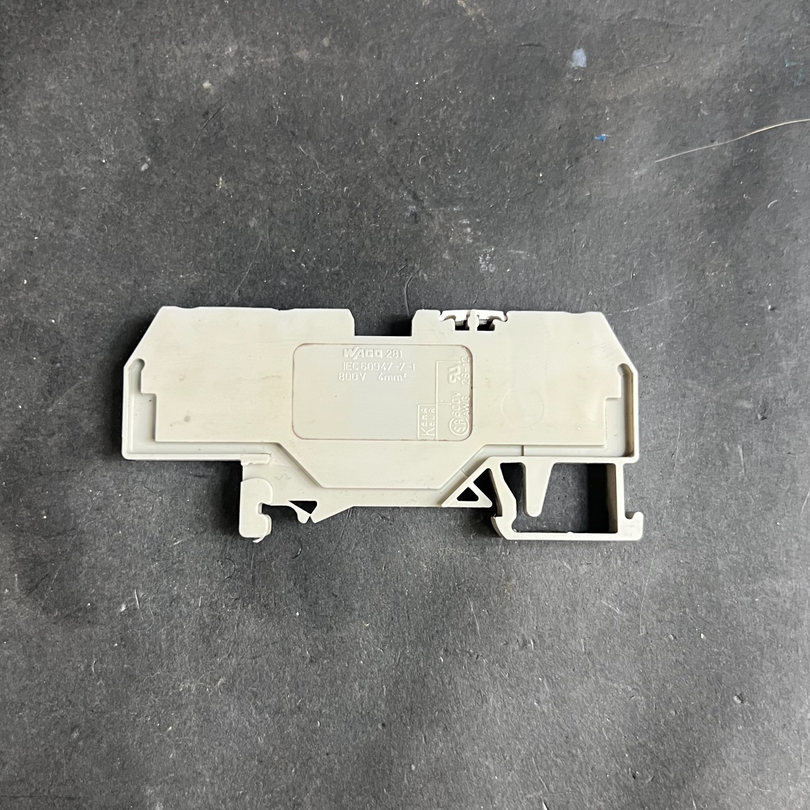 Used WAGO 281 TERMINAL BLOCK ($1 OBO)