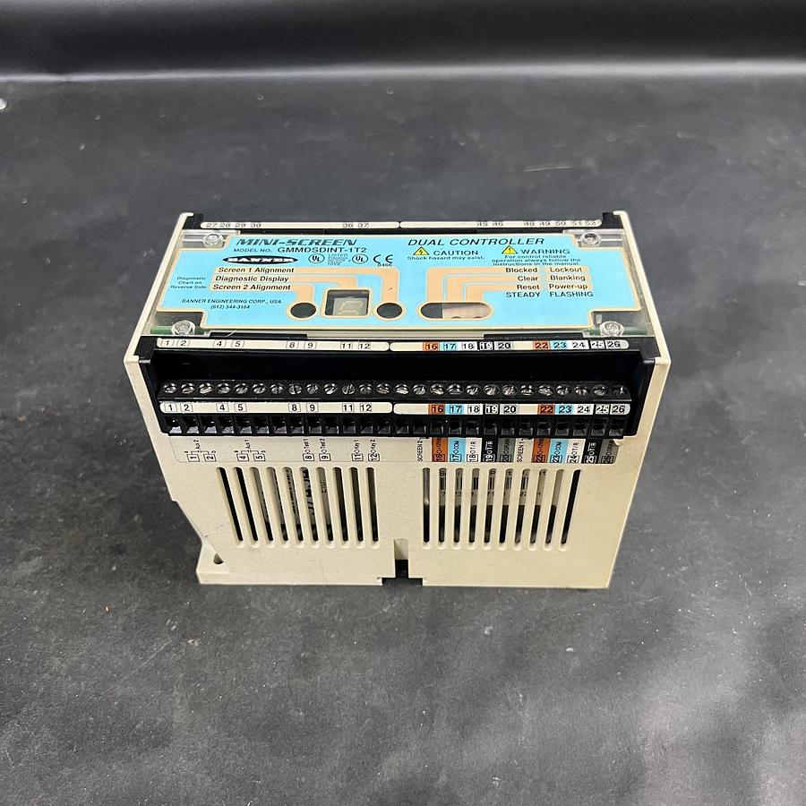 Used BANNER ENGINEERING GMMDSDINT-1T2 DUAL CONTROLLER ($300 OBO)