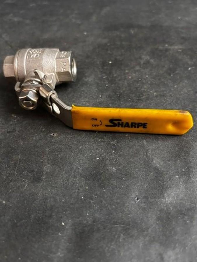 Used SHARPE CF8M BALL VALVE ($25 OBO)