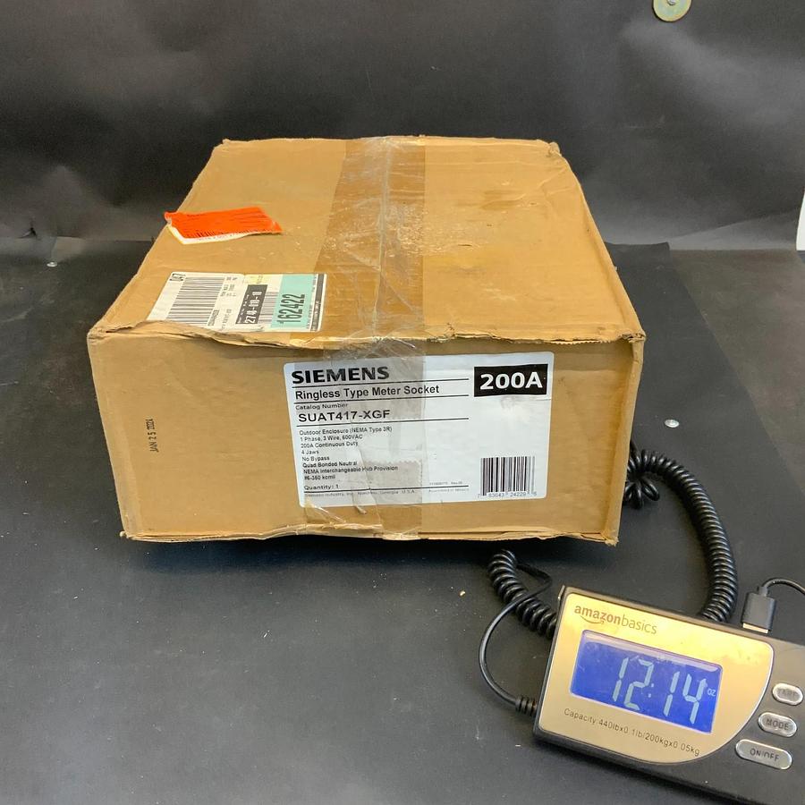 Used SIEMENS SUAT417-XGF METER SOCKET ($100 OBO)