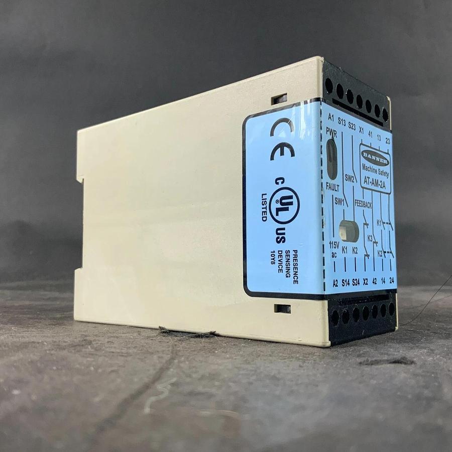 Used BANNER AT-AM-2A SAFETY RELAY ($600 OBO)