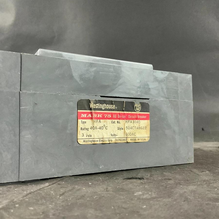 Used WESTINGHOUSE HFA3040 CIRCUIT BREAKER ($45 OBO)