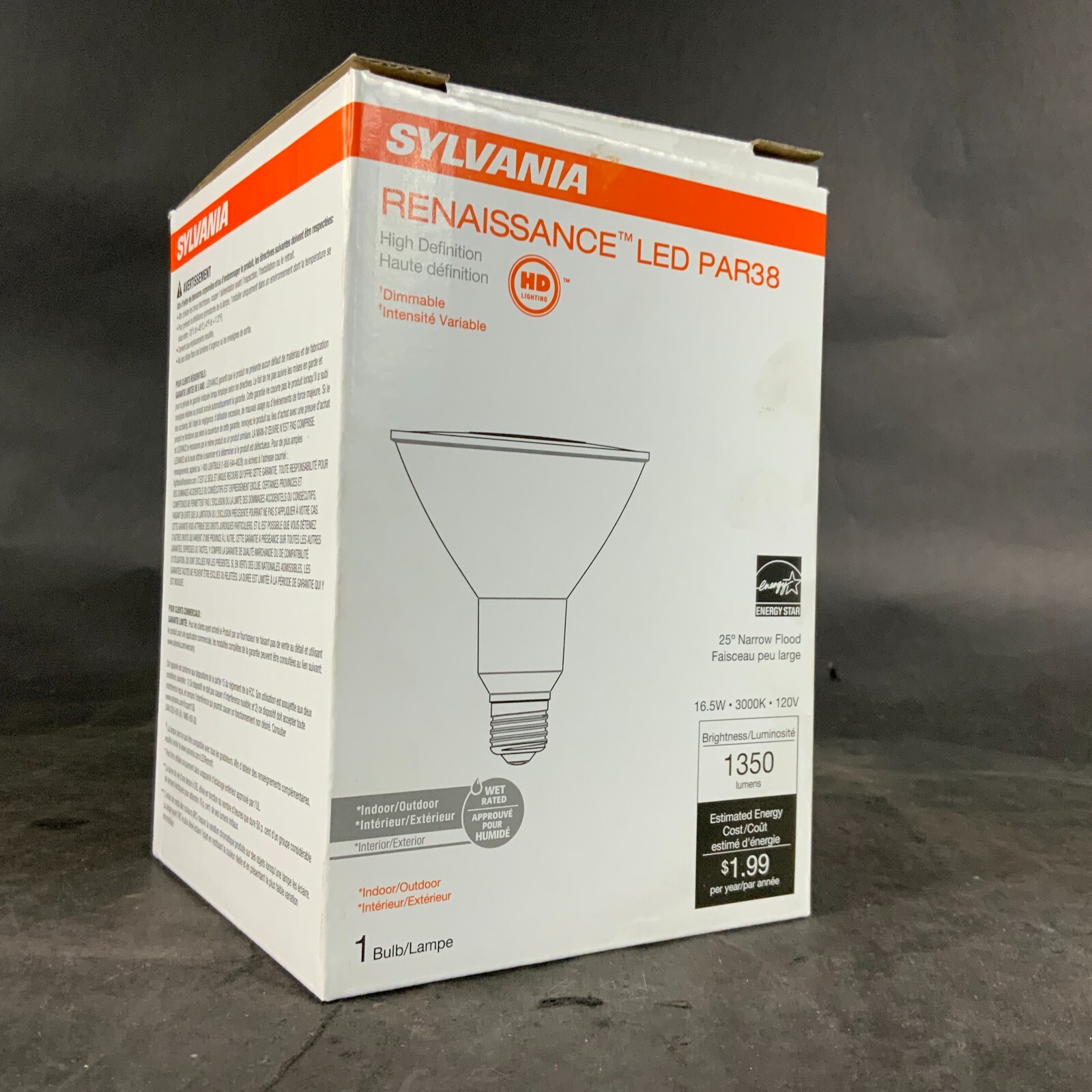 SYLVANIA RENAISSANCE LED PAR38 LAMP ($12 OBO)