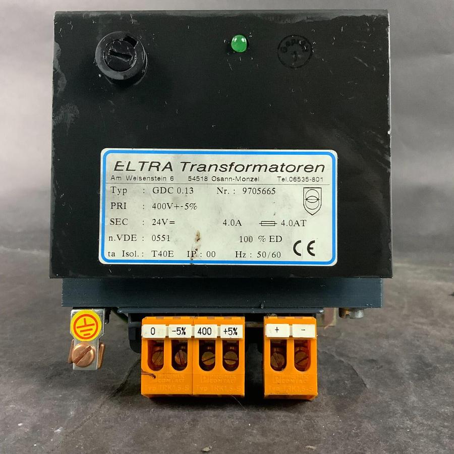 Used ELTRA TRANSFORMATOREN GDC 0.13 TRANSFORMER ($85 OBO)