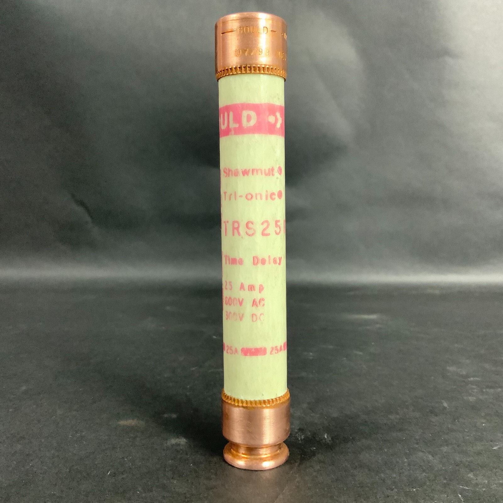 Used Ferraz Shawmut TRS25R Fuse 25A 600V Class RK5 Time Delay Tri-Onic Industrial