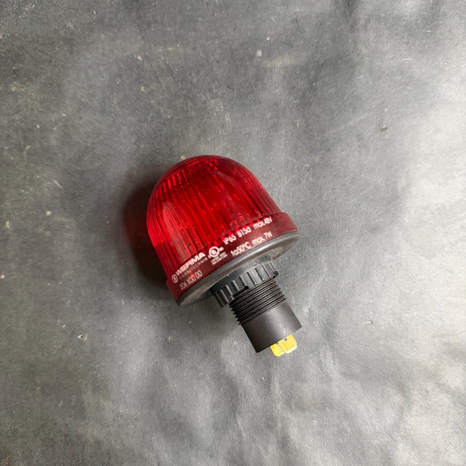 Used WERMA 206-X00-00 RED SIGNAL BEACON ($20 OBO)