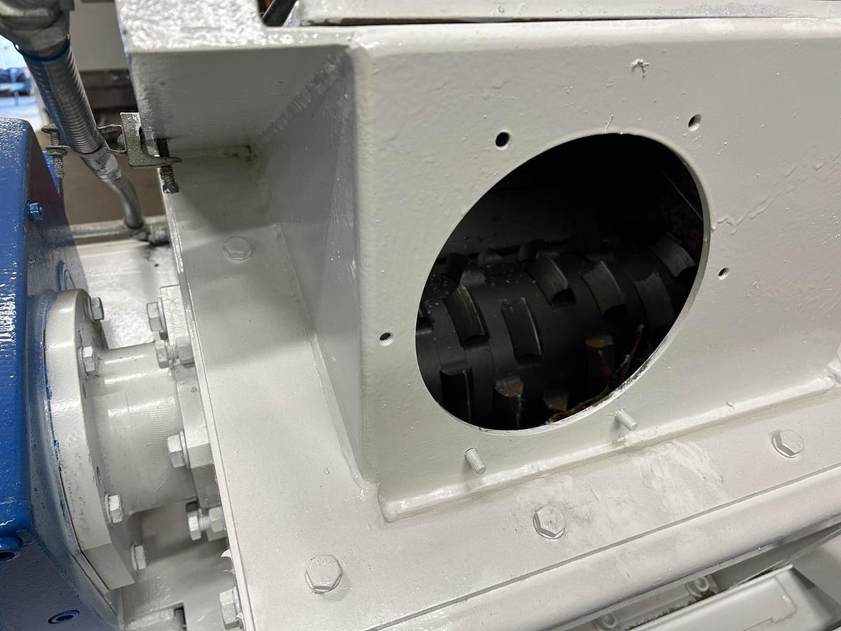Used ERDWICH M600/1-400 Single Shaft Shredder 15.8" x 19.7" Industrial OEM Machine
