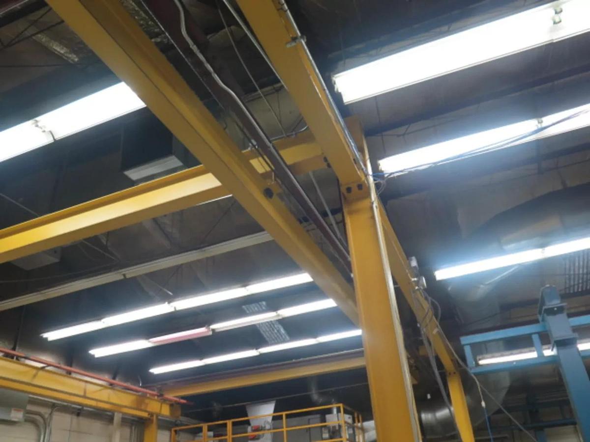 Used 2 Ton Capacity, Overhead Bridge Crane, 19'W x 44'L x 15'T, Motorized System