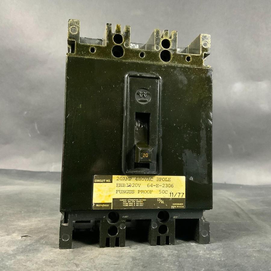 Used WESTINGHOUSE EHB3020V CIRCUIT BREAKER ($35 OBO)