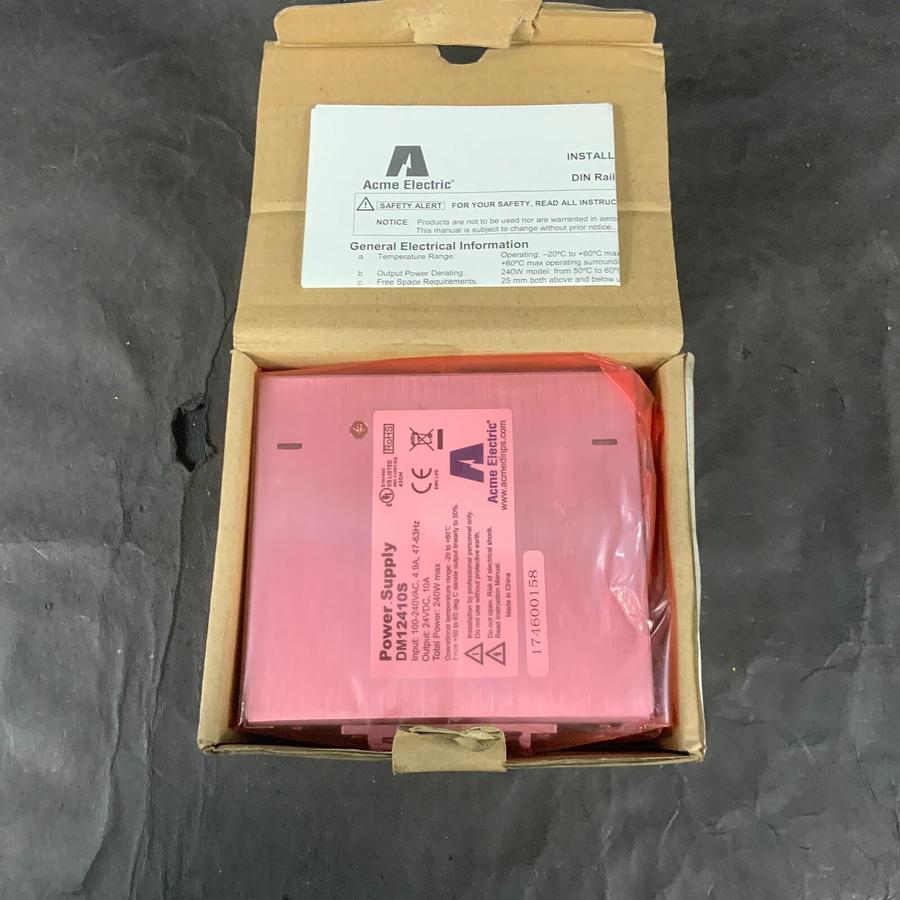 ACME ELECTRIC DM12410S POWER SUPPLY ($45 OBO)