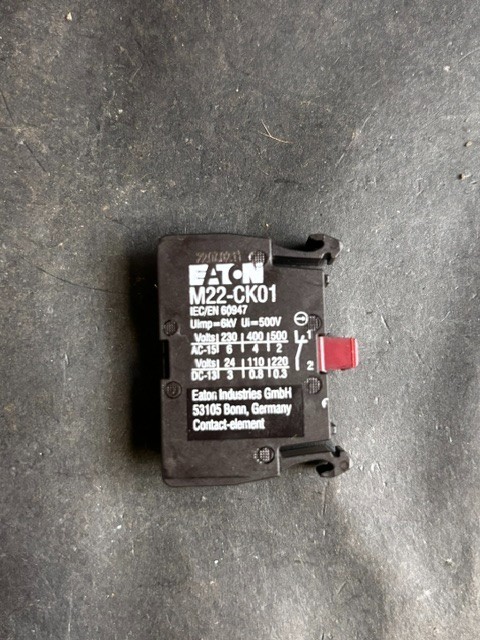 Used EATON M22-CK01 CONTACT BLOCK ($6 OBO)