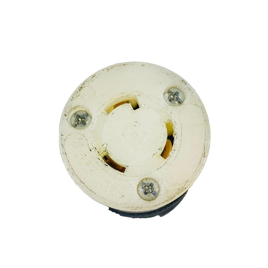 Used HUBBELL HBL2323 TWIST LOCK FEMALE CONNECTOR 20A 250V REFURBISHED EXCELLENT