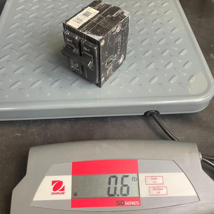 Used CUTLER-HAMMER BR230 2-POLE 3OAMPS 12/240V~ CIRCUIT BREAKER