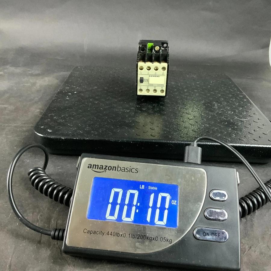 Used SIEMENS 3TH80 22-0A 240V CONTACTOR ($10 OBO)