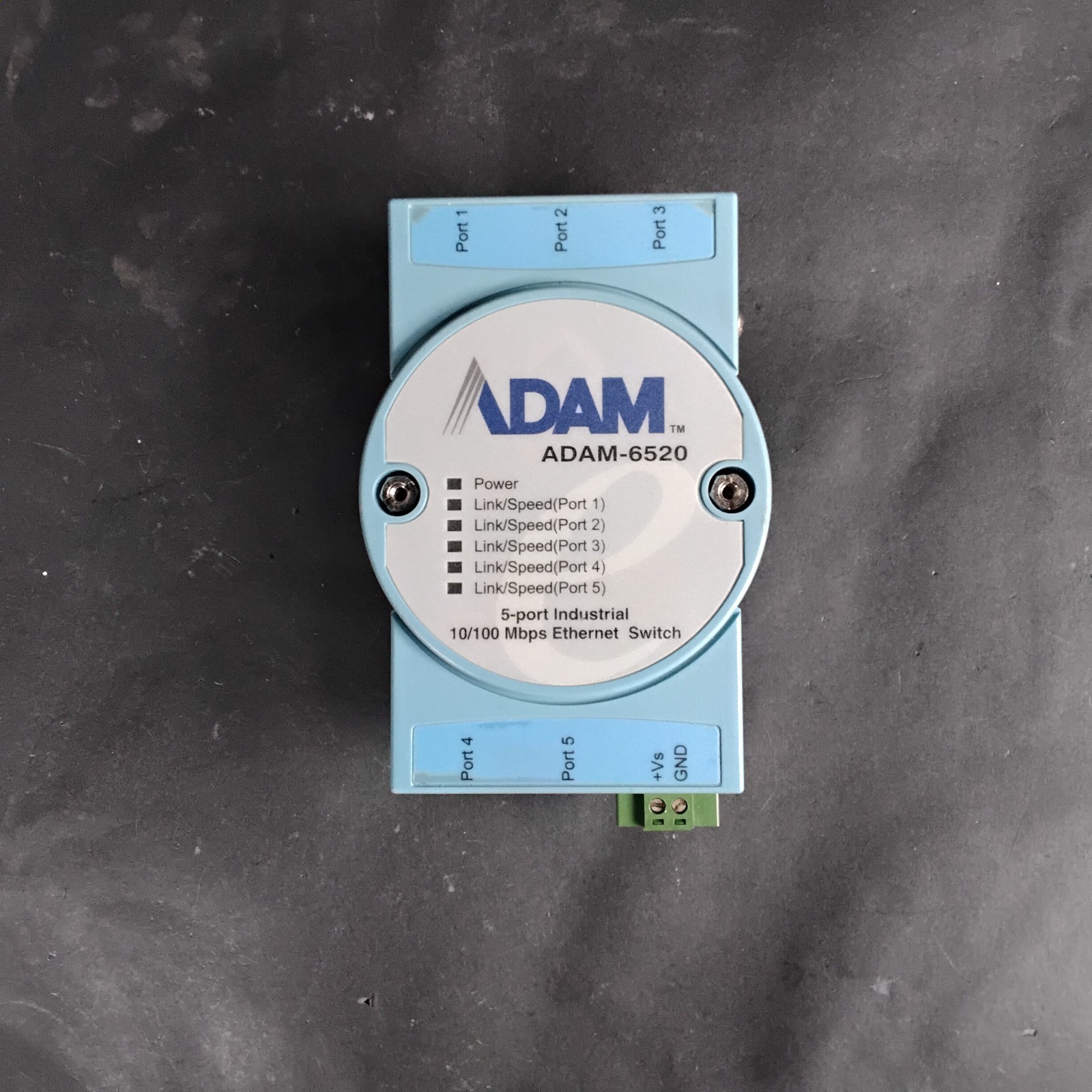 Used ADAM ADAM-6520 INDUSTRIAL ETHERNET SWITCH ($30 OBO)