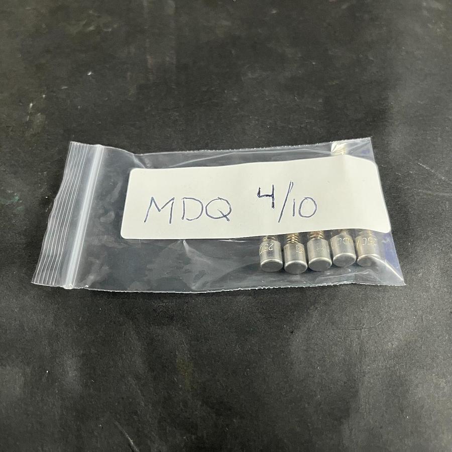 Used BUSSMANN MDQ 4/10 FUSE SET OF 5 ($5 OBO)