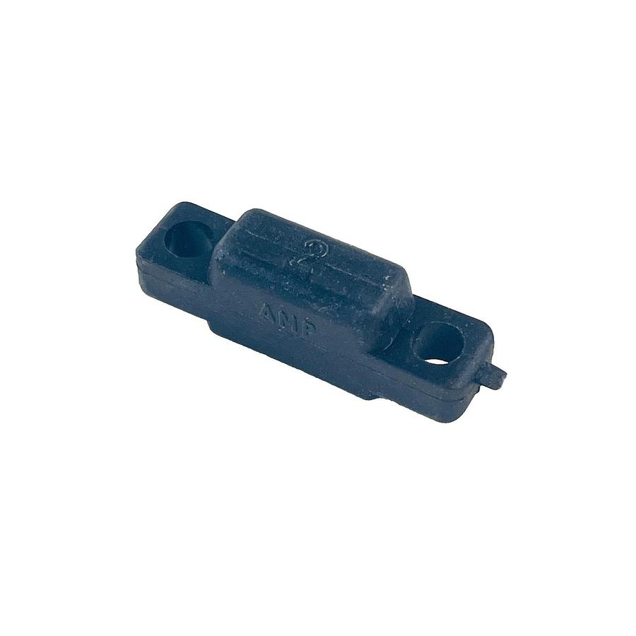 Used AMP TE CONNECTIVITY SIZE 2-3 CPC CABLE CLAMP INSERT BUSHING STRAIN RELIEF