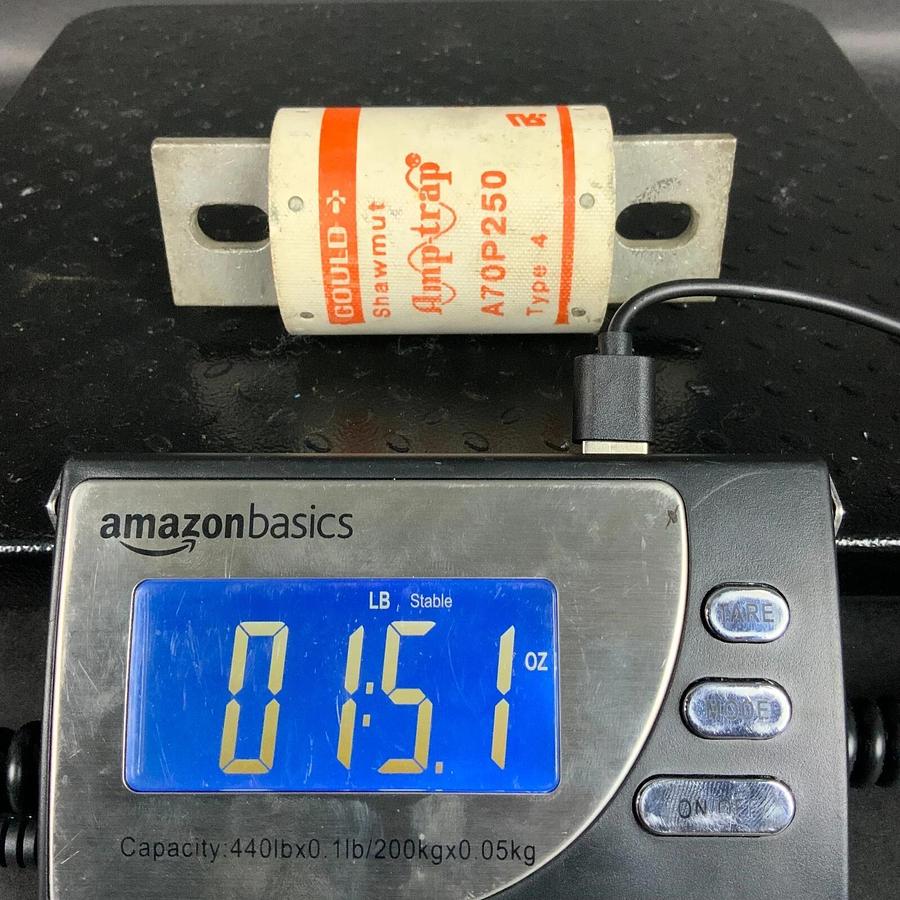Used FERRAZ SHAWMUT AMPTRAP A70P250-4 FUSE ($25 OBO)